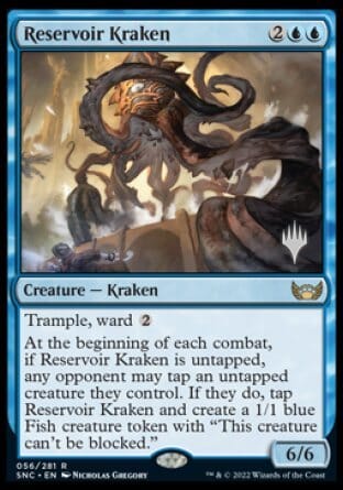 Reservoir Kraken (Promo Pack) [Streets of New Capenna Promos] MTG Single Magic: The Gathering  | Multizone: Comics And Games