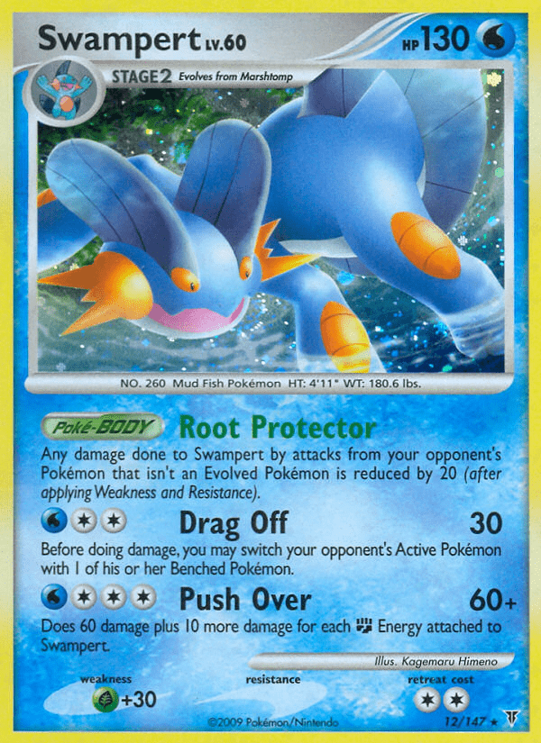 Swampert (12/147) [Platinum: Supreme Victors] Pokemon Single Pokémon  | Multizone: Comics And Games
