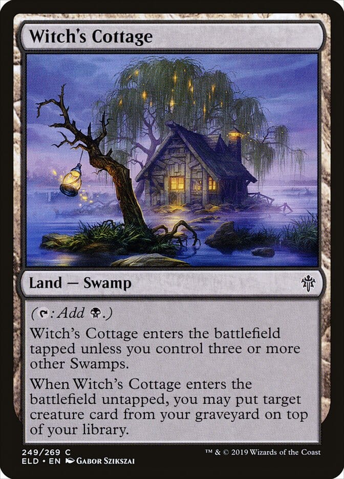 Witch's Cottage [Throne of Eldraine] MTG Single Magic: The Gathering  | Multizone: Comics And Games