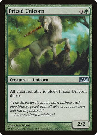 Prized Unicorn [Magic 2011] MTG Single Magic: The Gathering  | Multizone: Comics And Games