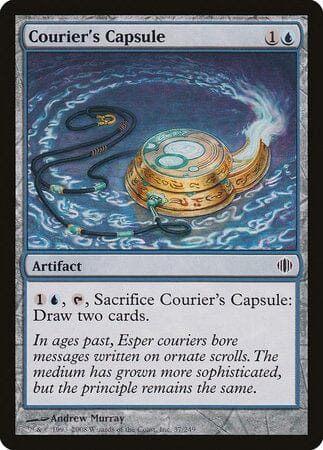 Courier's Capsule [Shards of Alara] MTG Single Magic: The Gathering  | Multizone: Comics And Games