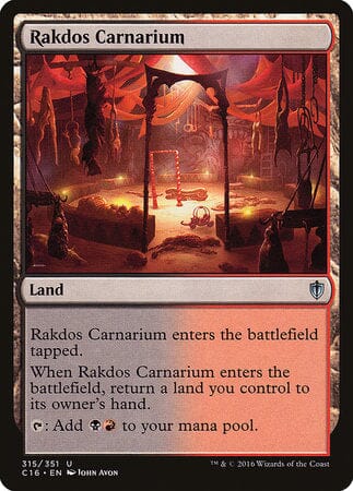 Rakdos Carnarium [Commander 2016] MTG Single Magic: The Gathering  | Multizone: Comics And Games