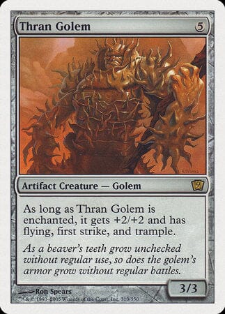 Thran Golem [Ninth Edition] MTG Single Magic: The Gathering  | Multizone: Comics And Games