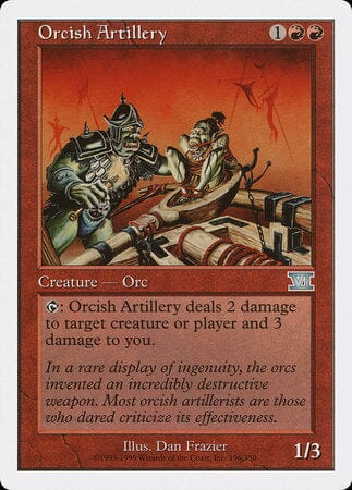 Orcish Artillery [Classic Sixth Edition] MTG Single Magic: The Gathering  | Multizone: Comics And Games