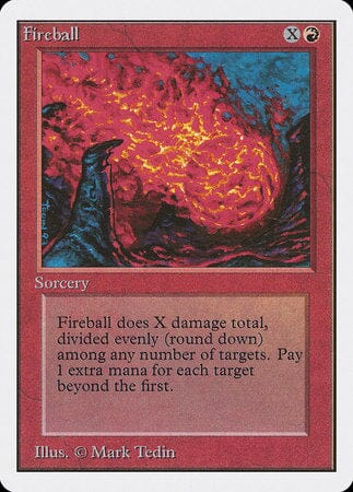 Fireball [Unlimited Edition] MTG Single Magic: The Gathering  | Multizone: Comics And Games