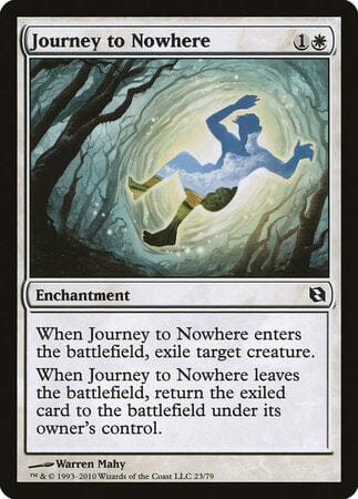 Journey to Nowhere [Duel Decks: Elspeth vs. Tezzeret] MTG Single Magic: The Gathering  | Multizone: Comics And Games