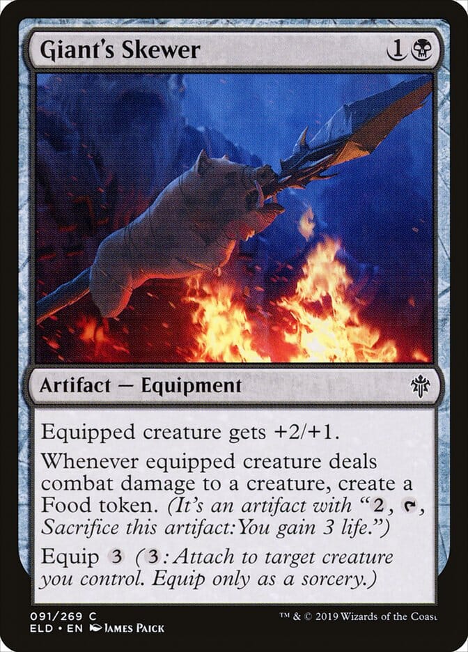 Giant's Skewer [Throne of Eldraine] MTG Single Magic: The Gathering  | Multizone: Comics And Games