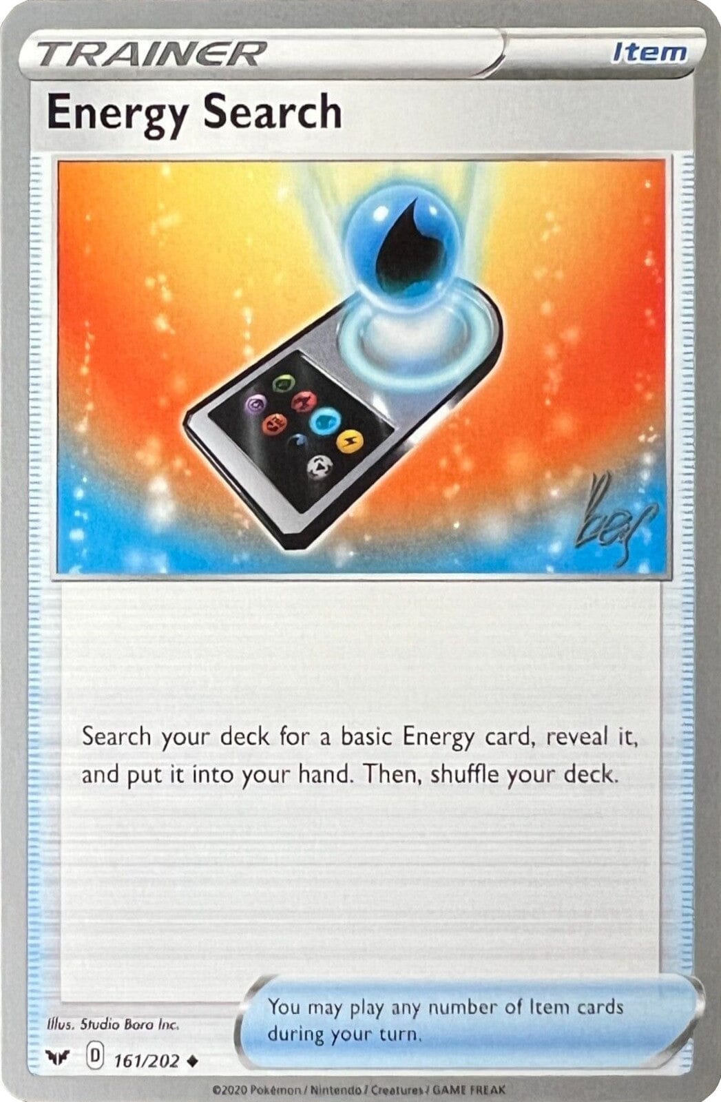 Energy Search (161/202) (Cheryl Again - Sebastian Lashmet) [World Championships 2022] Pokemon Single Pokémon  | Multizone: Comics And Games