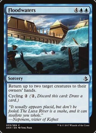 Floodwaters [Amonkhet] MTG Single Magic: The Gathering  | Multizone: Comics And Games