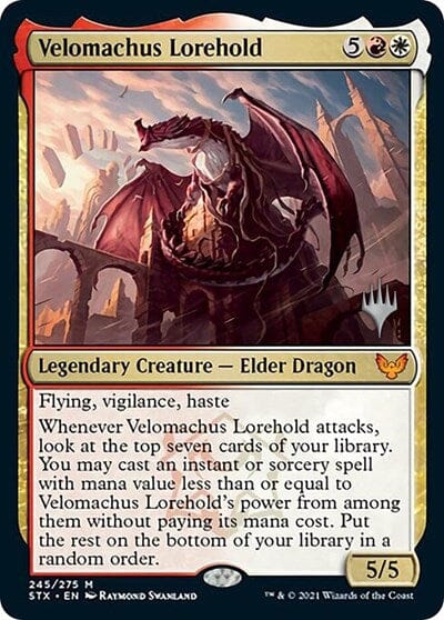 Velomachus Lorehold (Promo Pack) [Strixhaven: School of Mages Promos] MTG Single Magic: The Gathering  | Multizone: Comics And Games