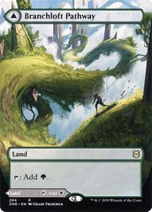 Branchloft Pathway // Boulderloft Pathway (Borderless) [Zendikar Rising] MTG Single Magic: The Gathering  | Multizone: Comics And Games