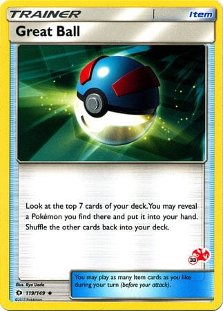 Great Ball (119/149) (Charizard Stamp #33) [Battle Academy 2020] Pokemon Single Pokémon  | Multizone: Comics And Games
