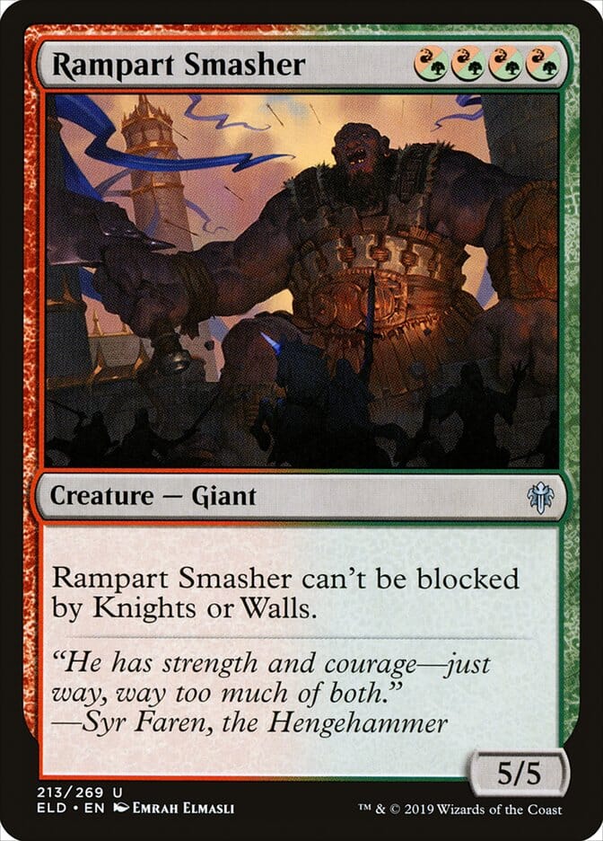 Rampart Smasher [Throne of Eldraine] MTG Single Magic: The Gathering  | Multizone: Comics And Games