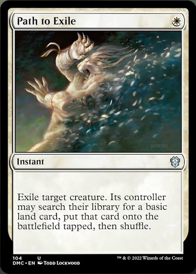 Path to Exile [Dominaria United Commander] MTG Single Magic: The Gathering  | Multizone: Comics And Games