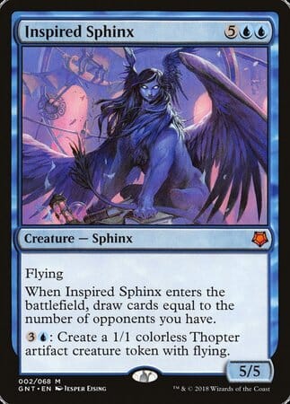 Inspired Sphinx [Game Night] MTG Single Magic: The Gathering  | Multizone: Comics And Games