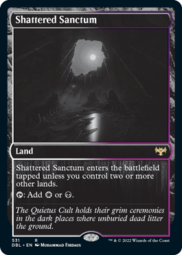 Shattered Sanctum [Innistrad: Double Feature] MTG Single Magic: The Gathering  | Multizone: Comics And Games