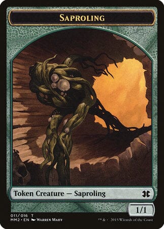 Saproling Token [Modern Masters 2015 Tokens] MTG Single Magic: The Gathering  | Multizone: Comics And Games