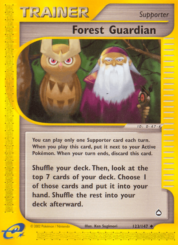 Forest Guardian (123/147) [Aquapolis] Pokemon Single Pokémon  | Multizone: Comics And Games