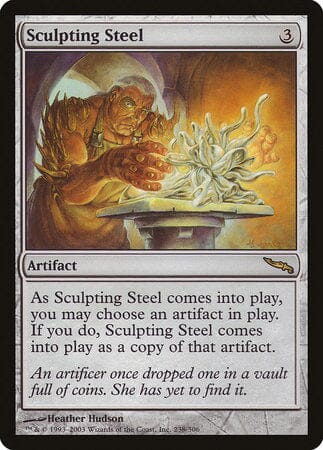 Sculpting Steel [Mirrodin] MTG Single Magic: The Gathering  | Multizone: Comics And Games