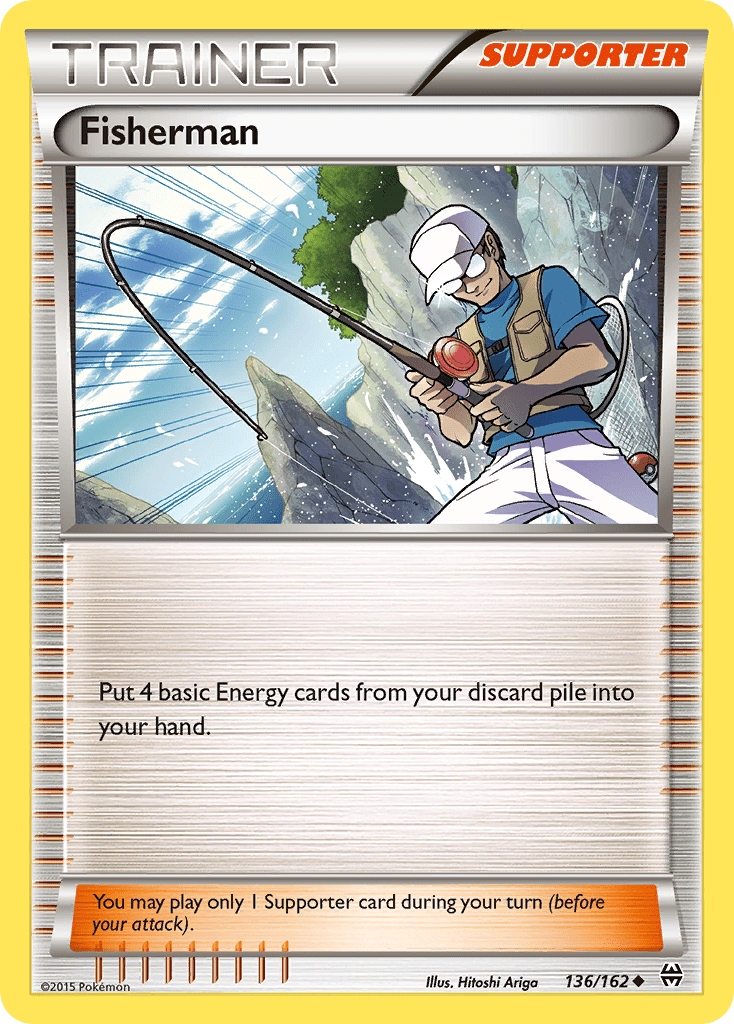 Fisherman (136/162) [XY: BREAKthrough] Pokemon Single Pokémon  | Multizone: Comics And Games