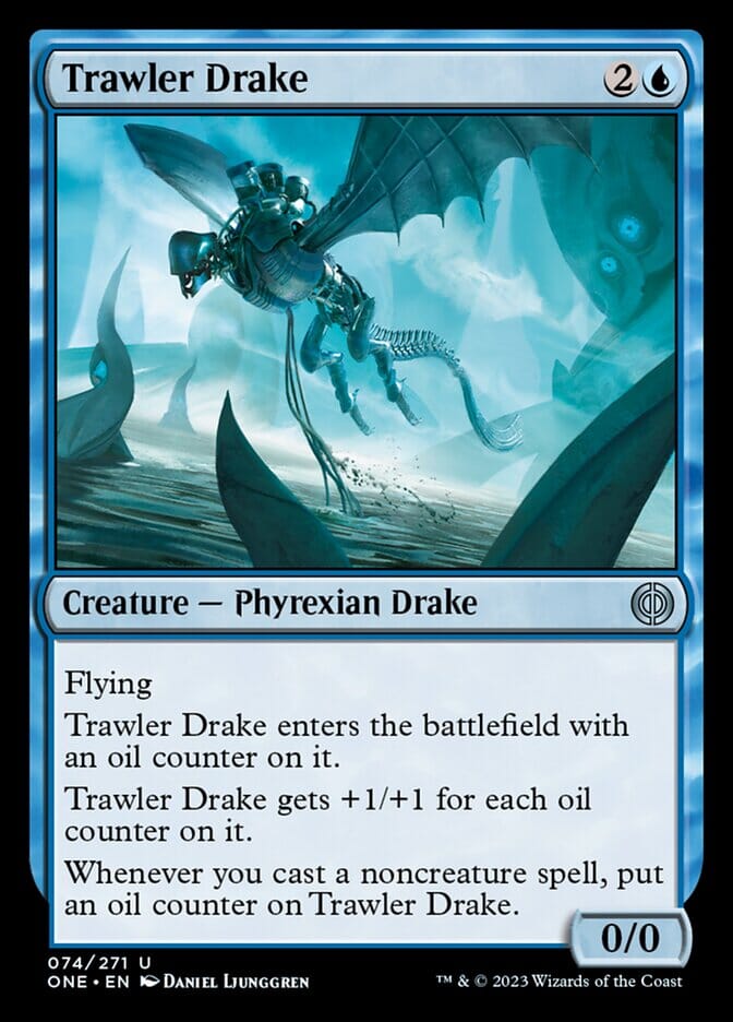 Trawler Drake [Phyrexia: All Will Be One] MTG Single Magic: The Gathering  | Multizone: Comics And Games