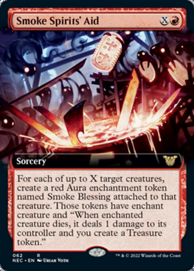 Smoke Spirits' Aid (Extended) [Kamigawa: Neon Dynasty Commander] MTG Single Magic: The Gathering  | Multizone: Comics And Games