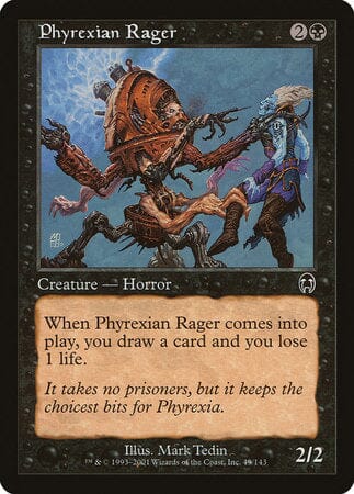 Phyrexian Rager [Apocalypse] MTG Single Magic: The Gathering  | Multizone: Comics And Games