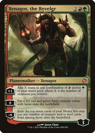 Xenagos, the Reveler [Theros] MTG Single Magic: The Gathering  | Multizone: Comics And Games