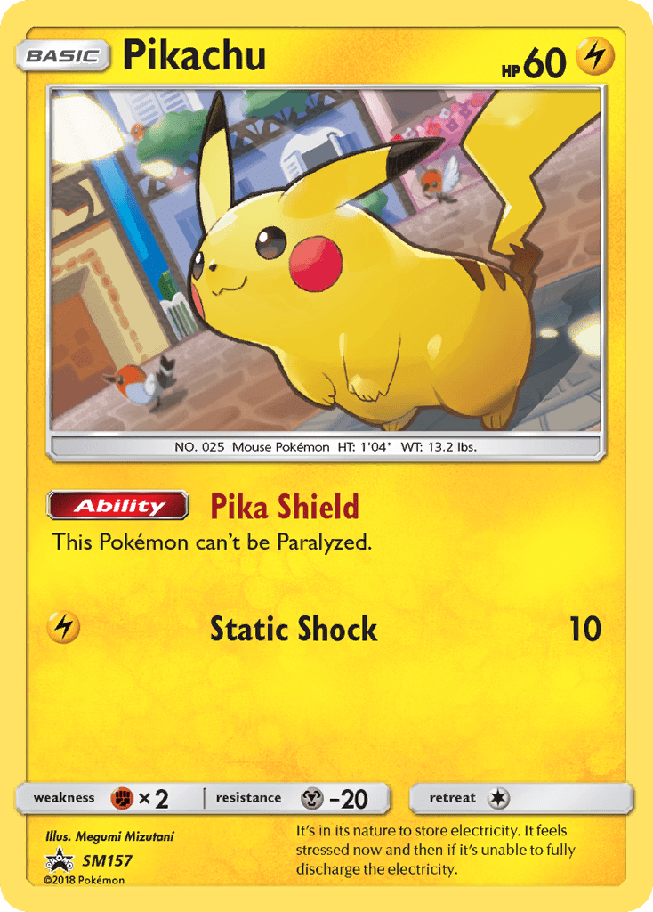 Pikachu (SM157) [Sun & Moon: Black Star Promos] Pokemon Single Pokémon  | Multizone: Comics And Games