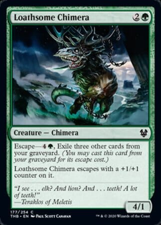 Loathsome Chimera [Theros Beyond Death] MTG Single Magic: The Gathering  | Multizone: Comics And Games