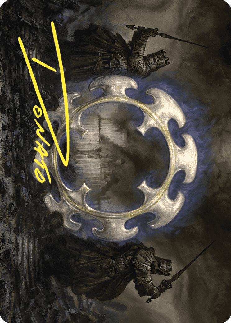 Court of Ardenvale Art Card (Gold-Stamped Signature) [Wilds of Eldraine Art Series] MTG Single Magic: The Gathering  | Multizone: Comics And Games