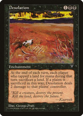 Desolation [Visions] MTG Single Magic: The Gathering  | Multizone: Comics And Games