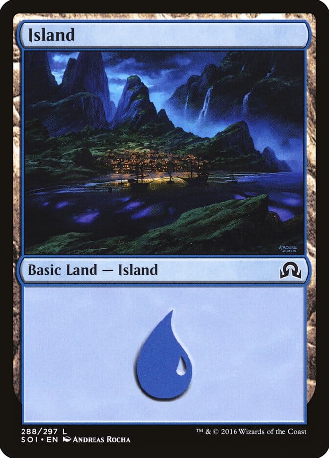 Island (288) [Shadows over Innistrad] MTG Single Magic: The Gathering  | Multizone: Comics And Games