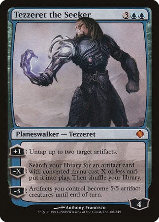 Tezzeret the Seeker [Shards of Alara] MTG Single Magic: The Gathering  | Multizone: Comics And Games