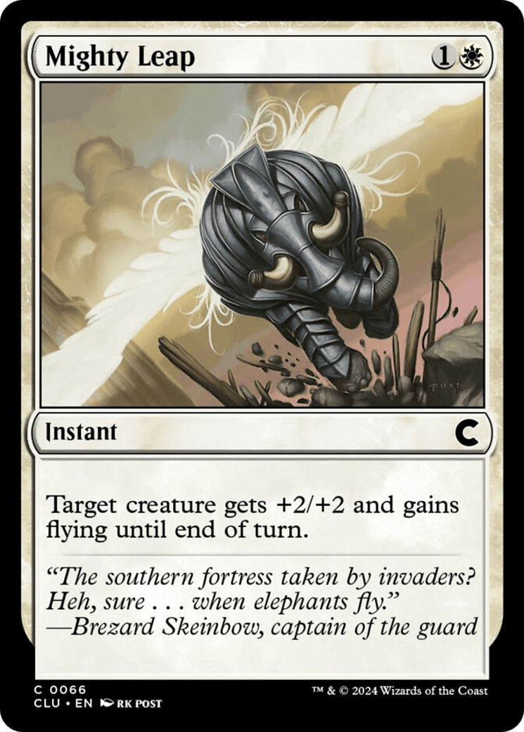 Mighty Leap [Ravnica: Clue Edition] MTG Single Magic: The Gathering  | Multizone: Comics And Games