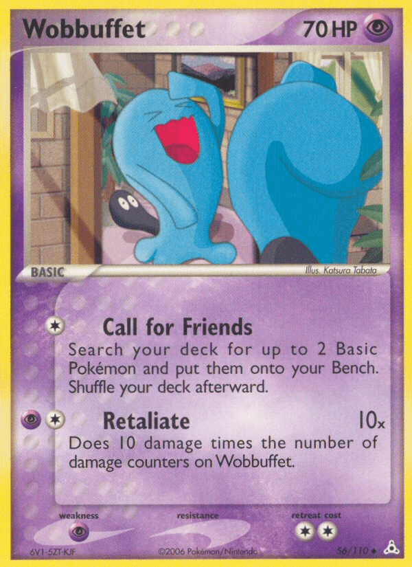Wobbuffet (56/110) [EX: Holon Phantoms] Pokemon Single Pokémon  | Multizone: Comics And Games