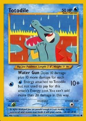 Totodile (85/105) [Neo Destiny Unlimited] Pokemon Single Pokémon  | Multizone: Comics And Games