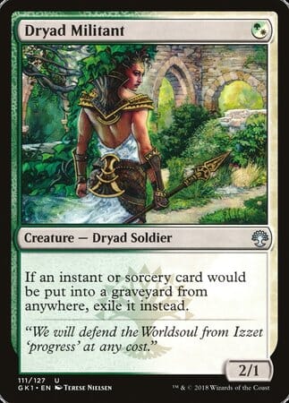 Dryad Militant [GRN Guild Kit] MTG Single Magic: The Gathering  | Multizone: Comics And Games