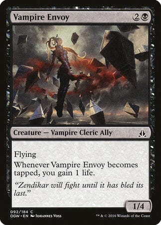 Vampire Envoy [Oath of the Gatewatch] MTG Single Magic: The Gathering  | Multizone: Comics And Games