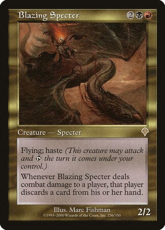 Blazing Specter [Invasion] MTG Single Magic: The Gathering  | Multizone: Comics And Games