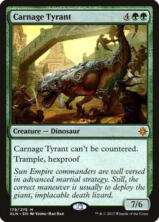 Carnage Tyrant [Ixalan] MTG Single Magic: The Gathering  | Multizone: Comics And Games