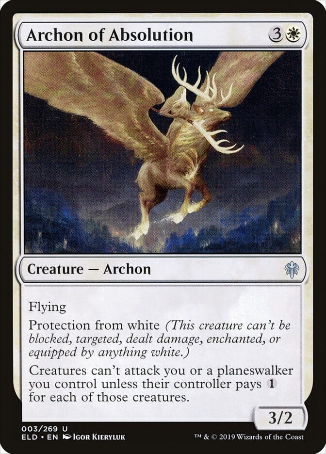 Archon of Absolution [Throne of Eldraine] MTG Single Magic: The Gathering  | Multizone: Comics And Games