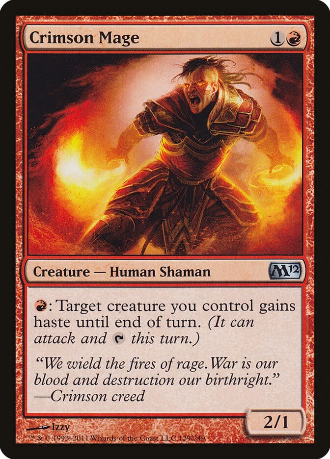 Crimson Mage [Magic 2012] MTG Single Magic: The Gathering  | Multizone: Comics And Games