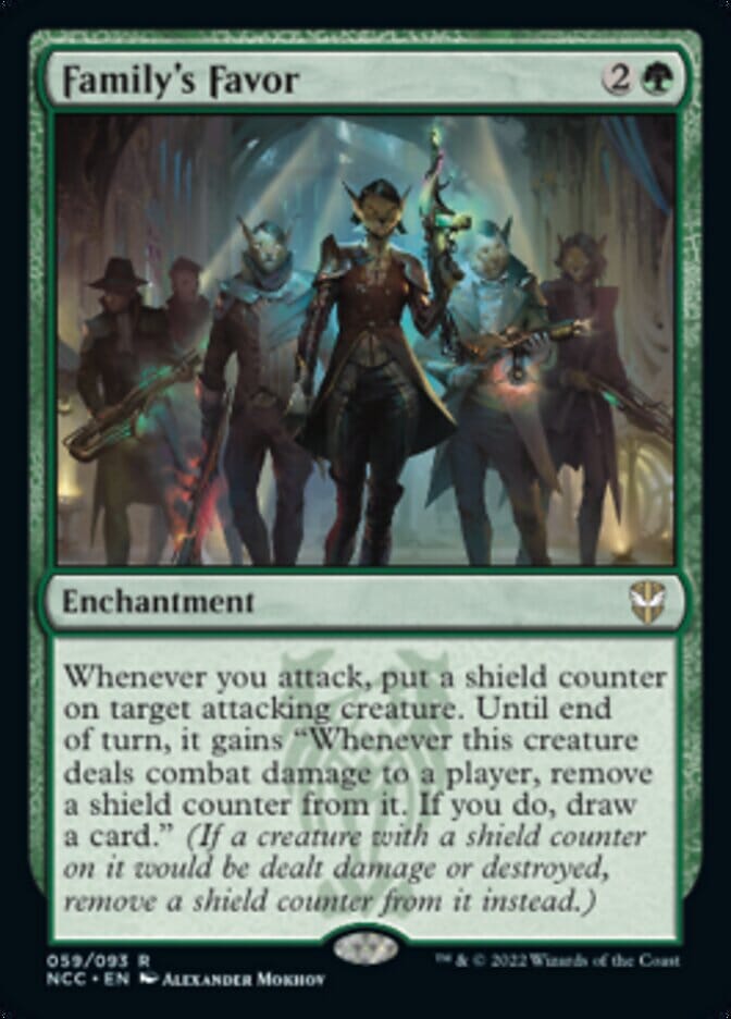 Family's Favor [Streets of New Capenna Commander] MTG Single Magic: The Gathering  | Multizone: Comics And Games