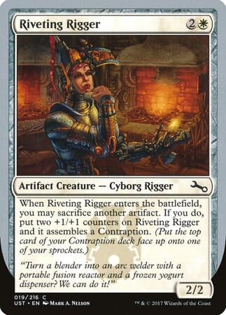 Riveting Rigger [Unstable] MTG Single Magic: The Gathering  | Multizone: Comics And Games