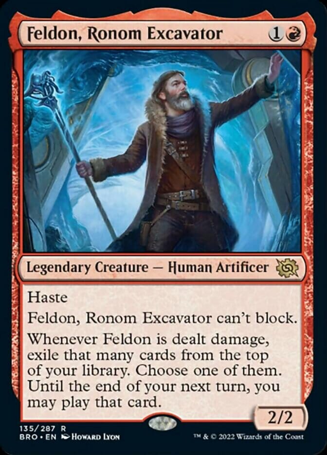 Feldon, Ronom Excavator [The Brothers' War] MTG Single Magic: The Gathering  | Multizone: Comics And Games