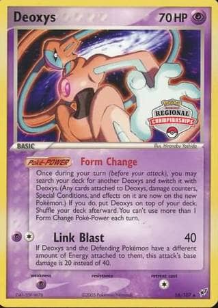 Deoxys (16/107) (Championship Promo) [EX: Deoxys] Pokemon Single Pokémon  | Multizone: Comics And Games