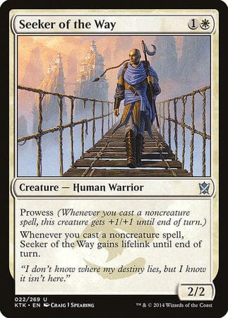 Seeker of the Way [Khans of Tarkir] MTG Single Magic: The Gathering  | Multizone: Comics And Games