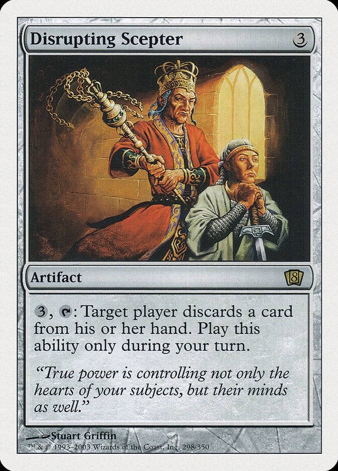 Disrupting Scepter [Eighth Edition] MTG Single Magic: The Gathering  | Multizone: Comics And Games