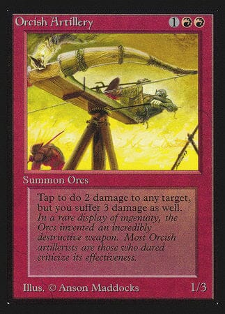 Orcish Artillery (CE) [Collectors’ Edition] MTG Single Magic: The Gathering  | Multizone: Comics And Games